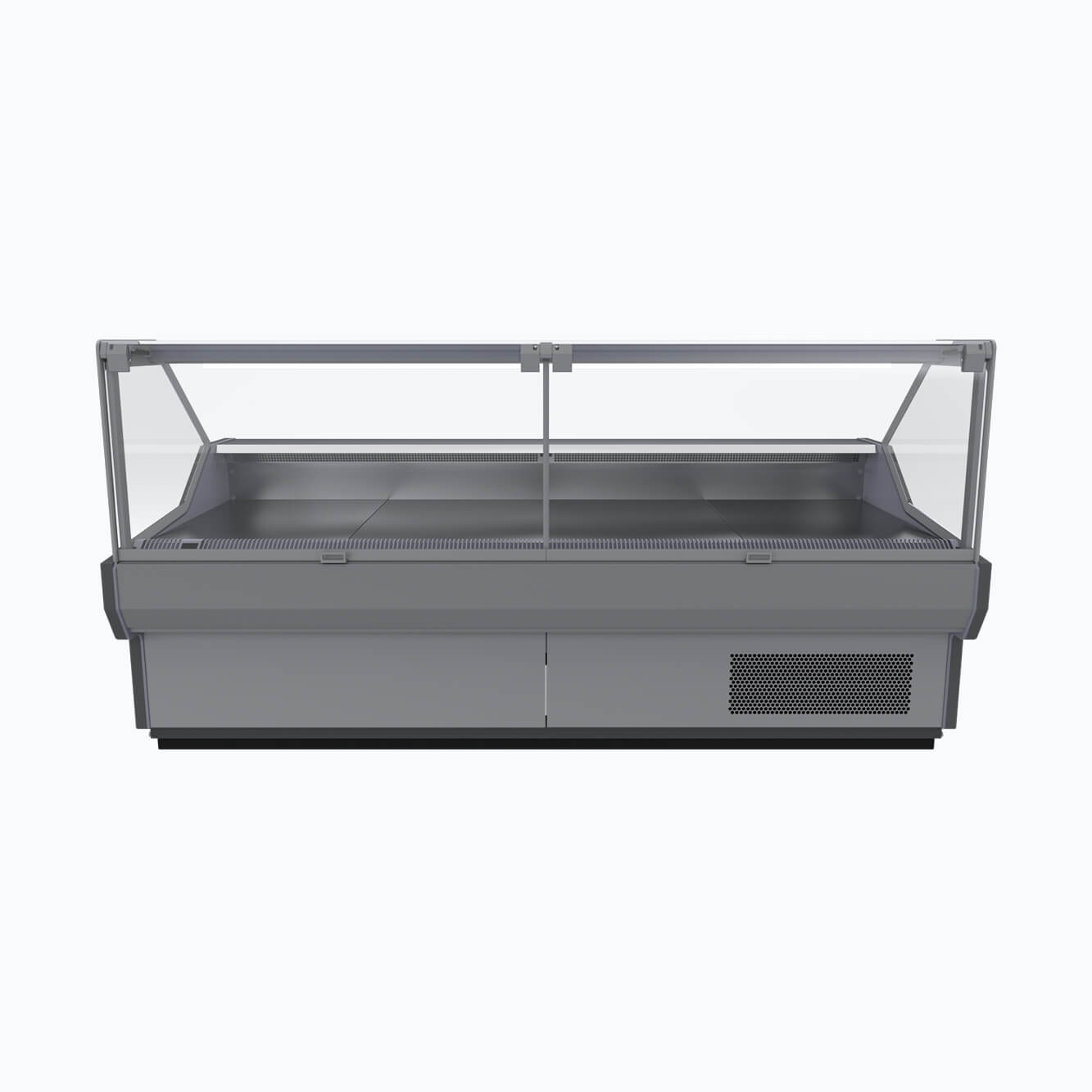 Bromic Square Deli Glass Display - 1955mm