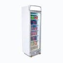 Bromic Upright Display Freezer with Lightbox Flat Glass Door 300L UF0374LS-NR