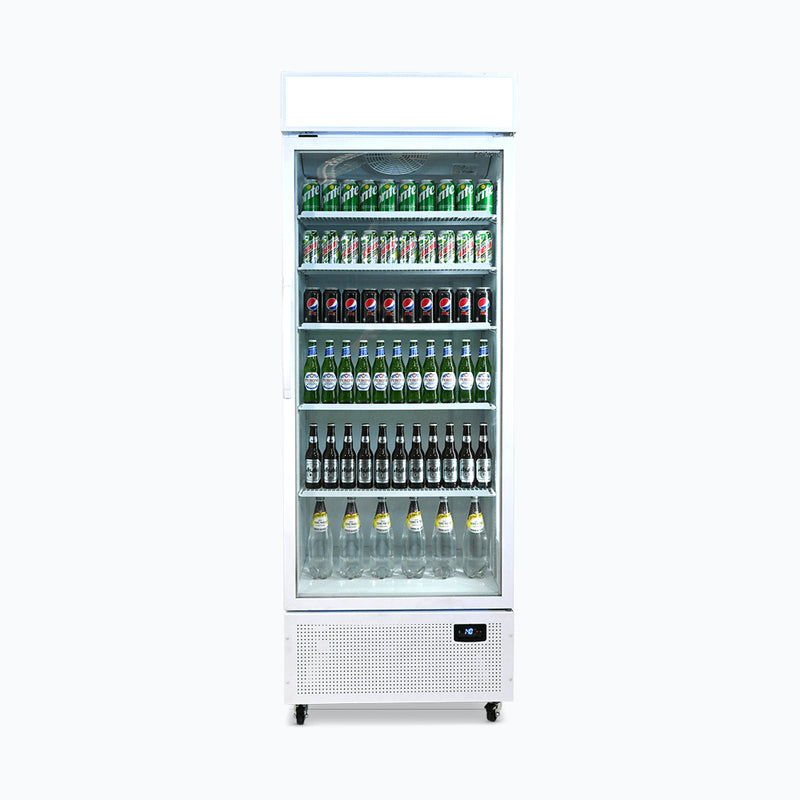 Bromic - GM0660 - Upright Display Fridge – 659L 1 Door Flat Glass Lighbox