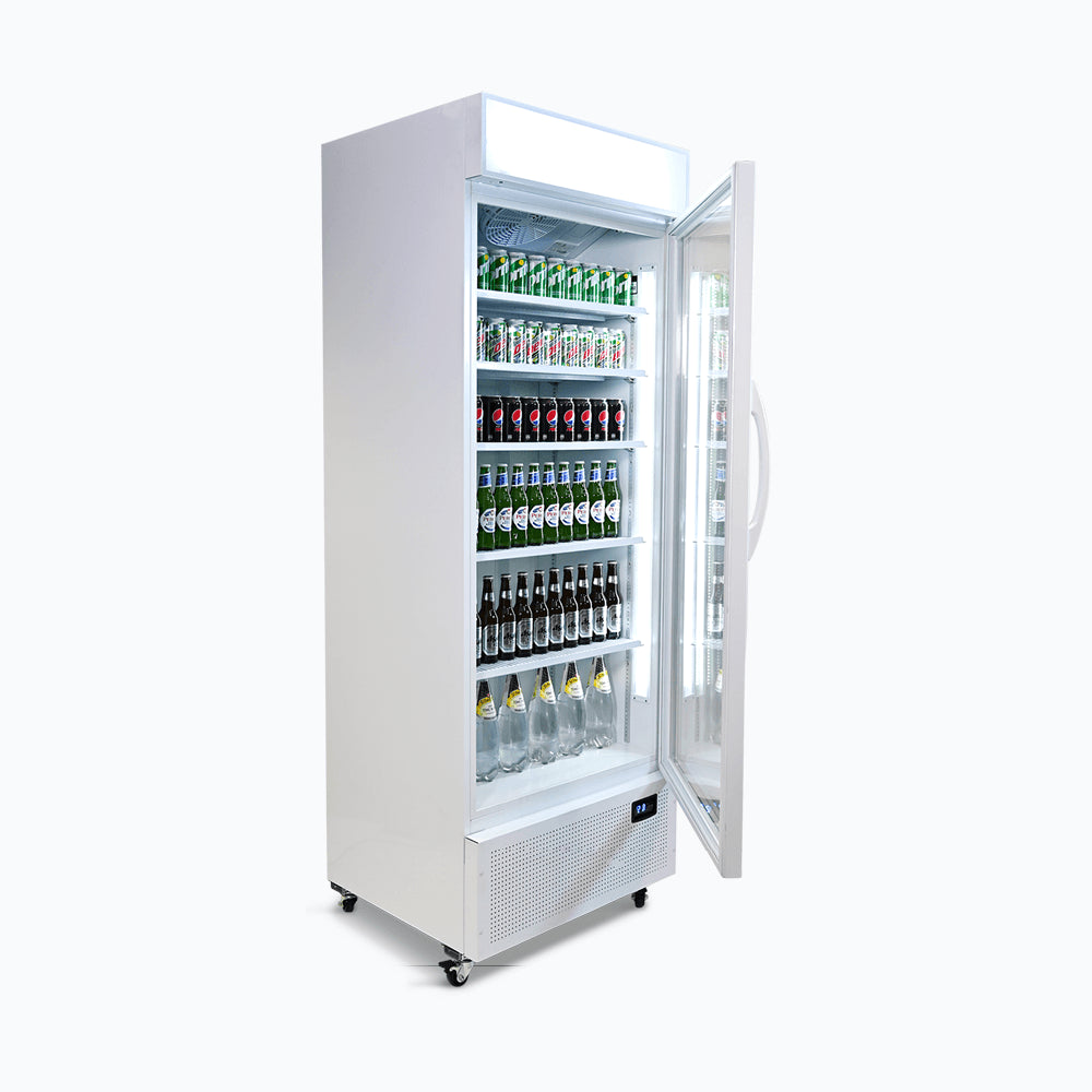 Bromic - GM0660 - Upright Display Fridge – 659L 1 Door Flat Glass Lighbox