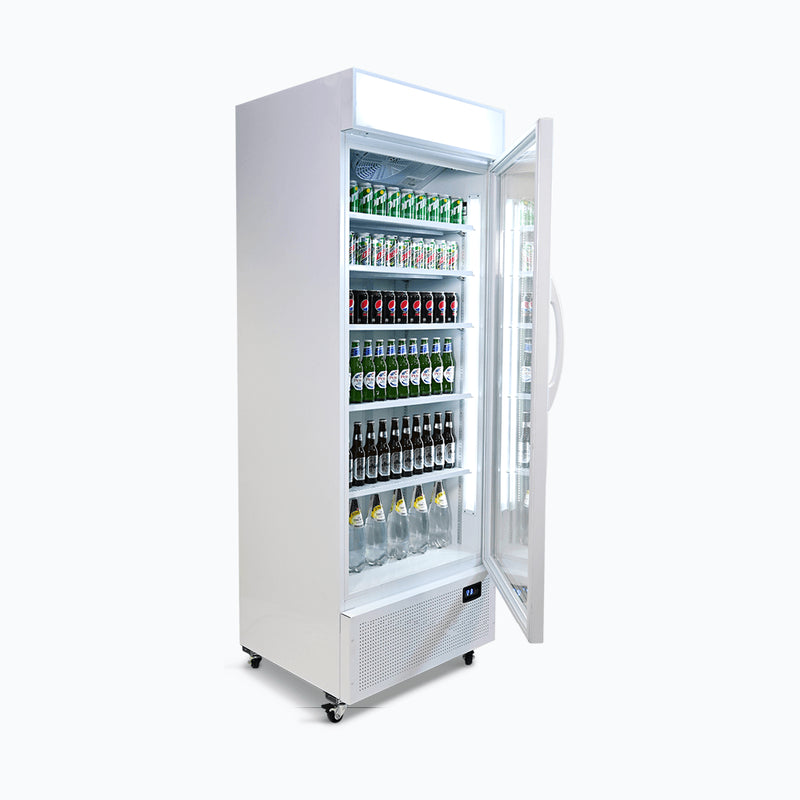 Bromic - GM0660 - Upright Display Fridge – 659L 1 Door Flat Glass Lighbox