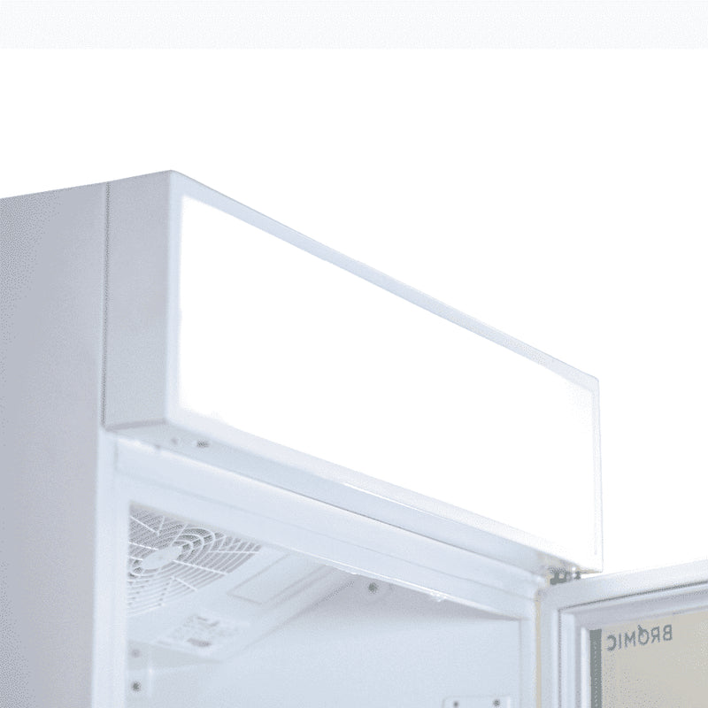 Bromic - GM0660 - Upright Display Fridge – 659L 1 Door Flat Glass Lighbox