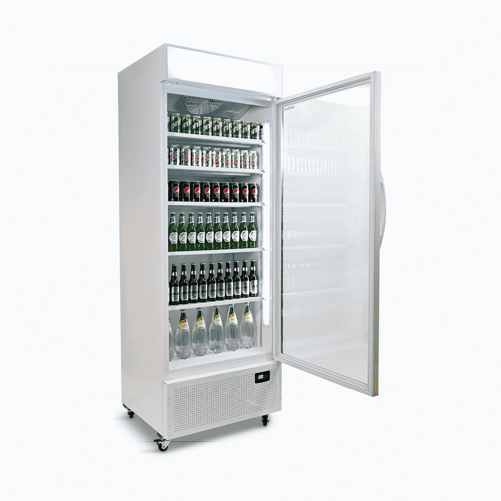 Bromic - GM0660 - Upright Display Fridge – 659L 1 Door Flat Glass Lighbox