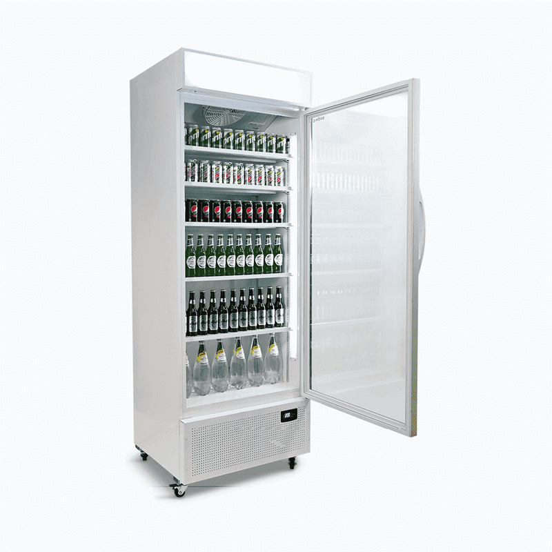 Bromic - GM0660 - Upright Display Fridge – 659L 1 Door Flat Glass Lighbox