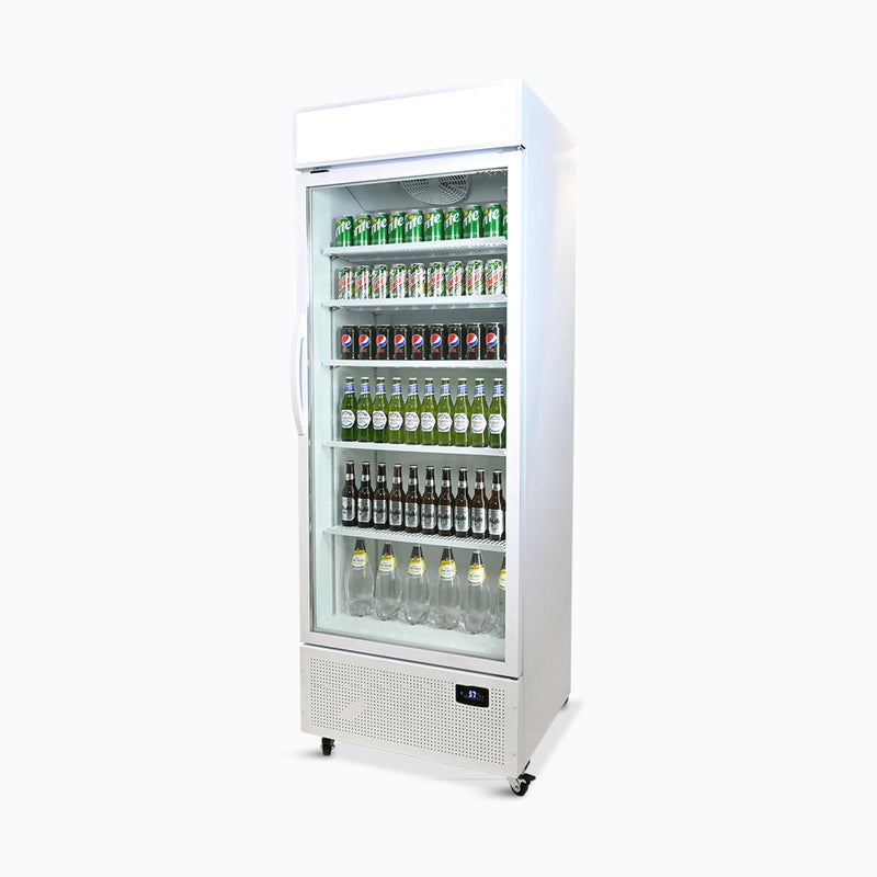 Bromic - GM0660 - Upright Display Fridge – 659L 1 Door Flat Glass Lighbox
