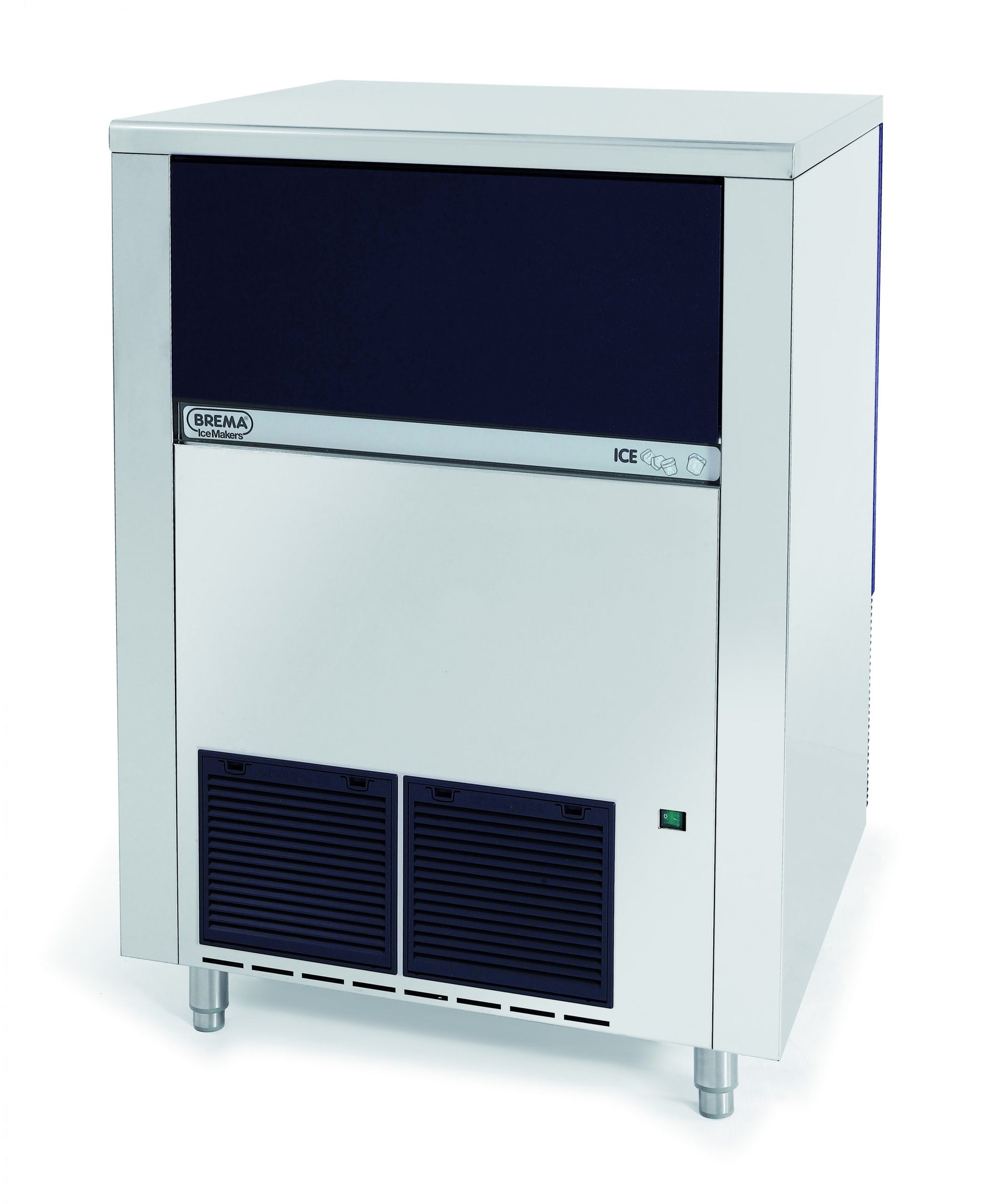 Brema CB1265A-HC-DP Self-contained Ice Cube Machine 134kg/24hr 65kg Storage