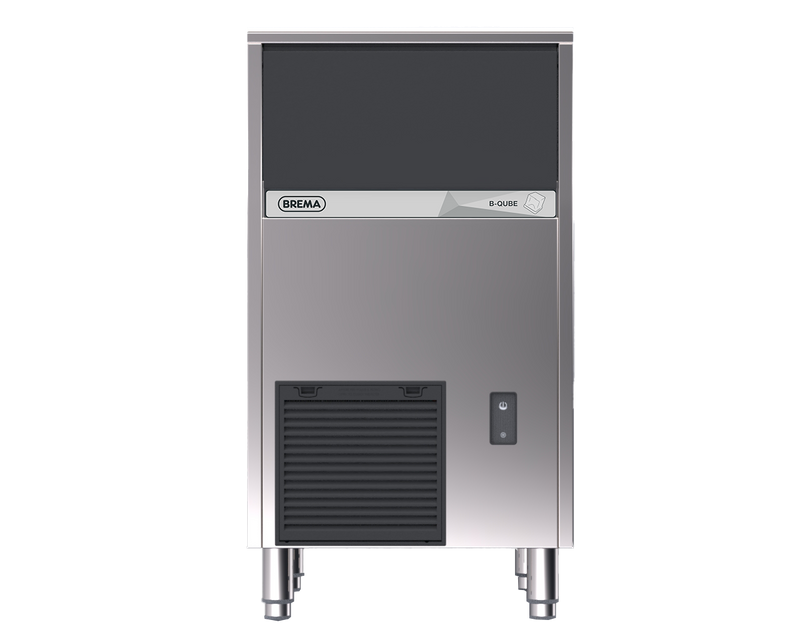 Brema - CB425A-HCQ-DP - 23G Ice Maker With Internal Storage Bin & Drain Pump. Up To 48Kg Production 25Kg Storage. AWS R290 Refrigerant