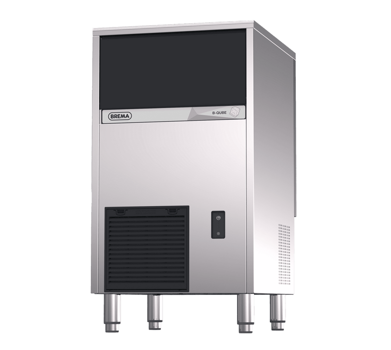 Brema - CB425A-HCQ-DP - 23G Ice Maker With Internal Storage Bin & Drain Pump. Up To 48Kg Production 25Kg Storage. AWS R290 Refrigerant