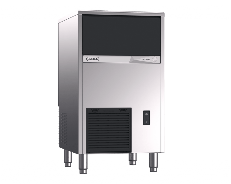 Brema - CB425A-HCQ-DP - 23G Ice Maker With Internal Storage Bin & Drain Pump. Up To 48Kg Production 25Kg Storage. AWS R290 Refrigerant