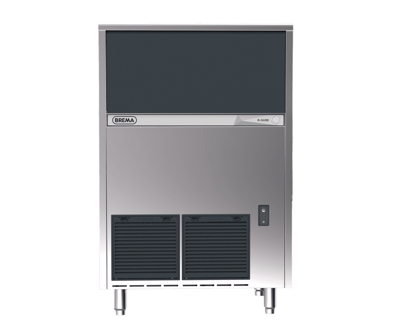 Brema - CB955A-HCQ-DP - 23G Ice Maker With Internal Storage Bin & Drain Pump. Up To 90Kg Production 55Kg Storage. AWS R290 Refrigerant