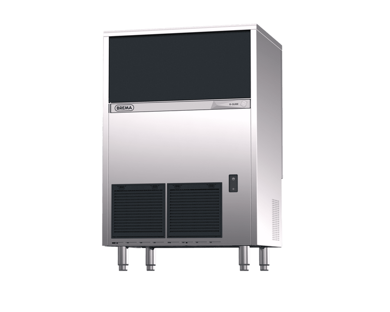 Brema - CB955A-HCQ-DP - 23G Ice Maker With Internal Storage Bin & Drain Pump. Up To 90Kg Production 55Kg Storage. AWS R290 Refrigerant