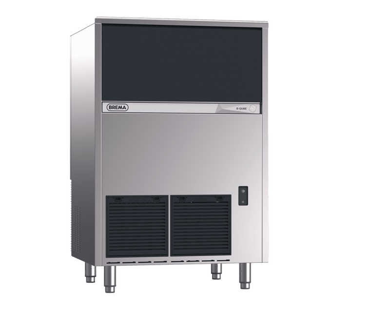 Brema - CB955A-HCQ-DP - 23G Ice Maker With Internal Storage Bin & Drain Pump. Up To 90Kg Production 55Kg Storage. AWS R290 Refrigerant