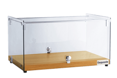Exquisite CD35 One Tier Flat Glass Ambient Cake Display