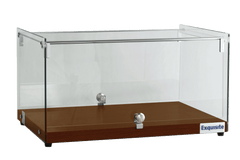 Exquisite CD35 One Tier Flat Glass Ambient Cake Display