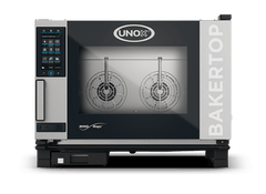 UNOX XEBC-04EU-EPLM BAKERTOP MIND.Maps PLUS Combi Steamer 4 Tray 600x400 Electric Hinged Right