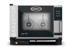 UNOX XEBC-04EU-EPRM BAKERTOP MIND.Maps™ PLUS Countertop Combi Oven 4 600x400 trays Electric Left Hinge