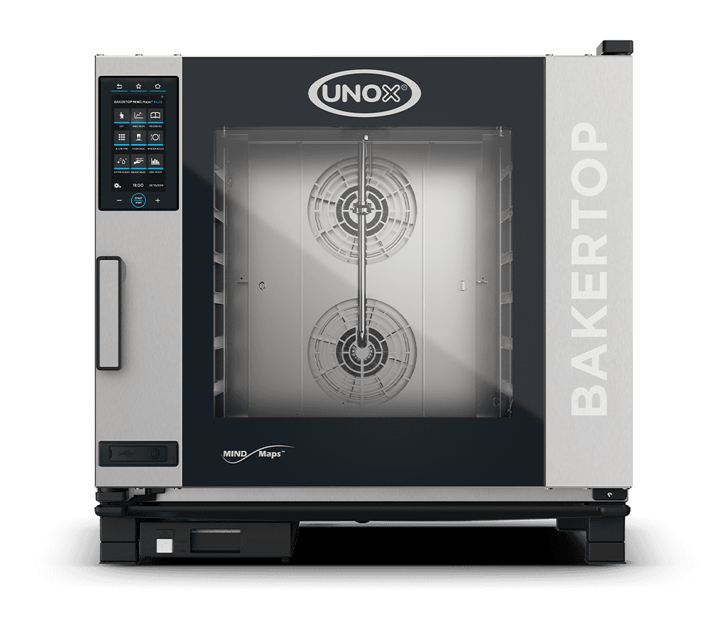 UNOX XEBC-06EU-EPLM BAKERTOP MIND.Maps PLUS Combi Steamer 6 Tray 600x400 Electric Hinged Right