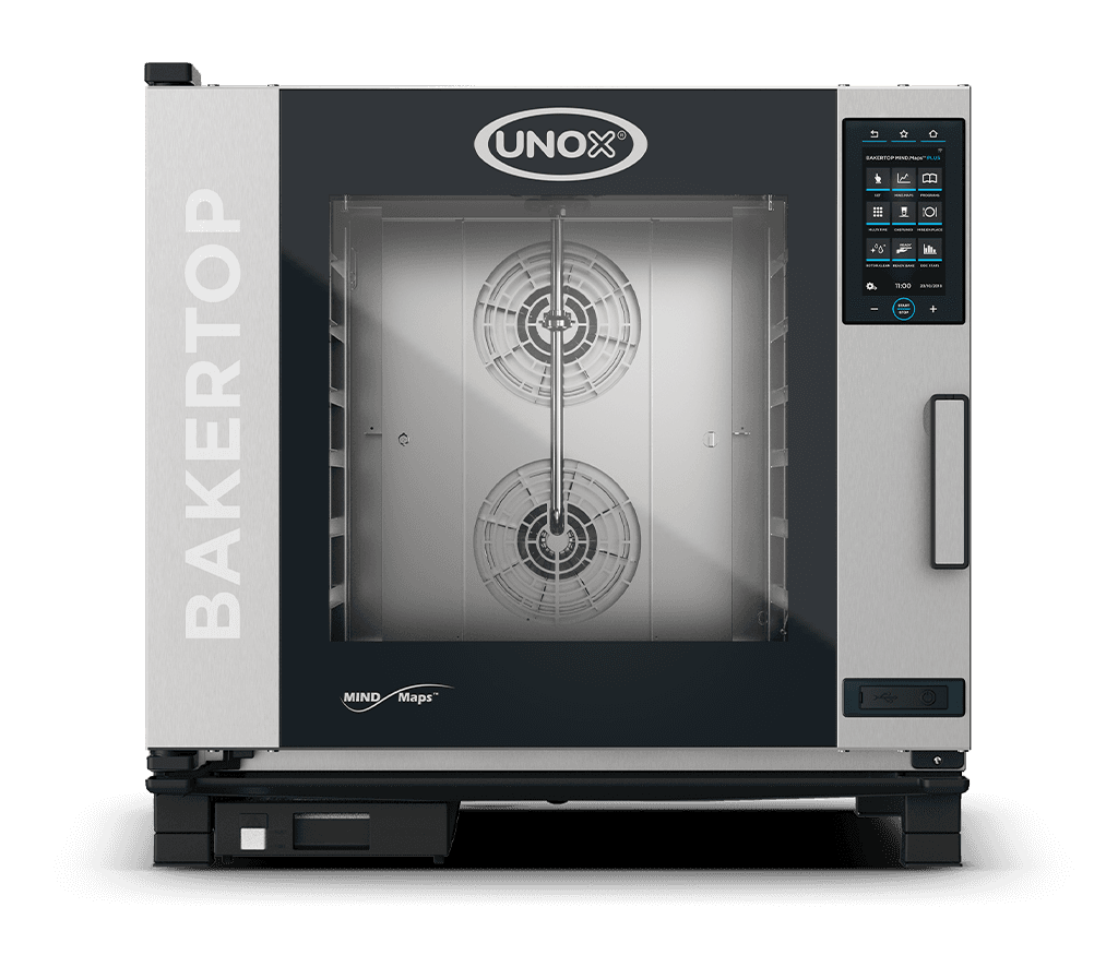 UNOX XEBC-06EU-EPRM BAKERTOP MIND.Maps PLUS Combi Steamer 6 Tray 600x400 Electric Hinged Left