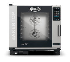 UNOX XEBC-06EU-EPRM BAKERTOP MIND.Maps PLUS Combi Steamer 6 Tray 600x400 Electric Hinged Left