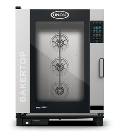 UNOX XEBC-10EU-EPRM BAKERTOP MIND.Maps™ PLUS Countertop Combi Oven 10 600x400 trays Electric Left Hinge