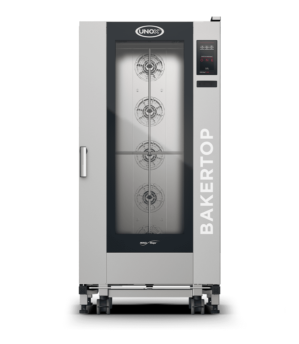 UNOX XEBL-16EU-E1LS BAKERTOP MIND.Maps™ BIG ONE Trolley Combi Oven 16 600x400 trays Electric Right Hinge