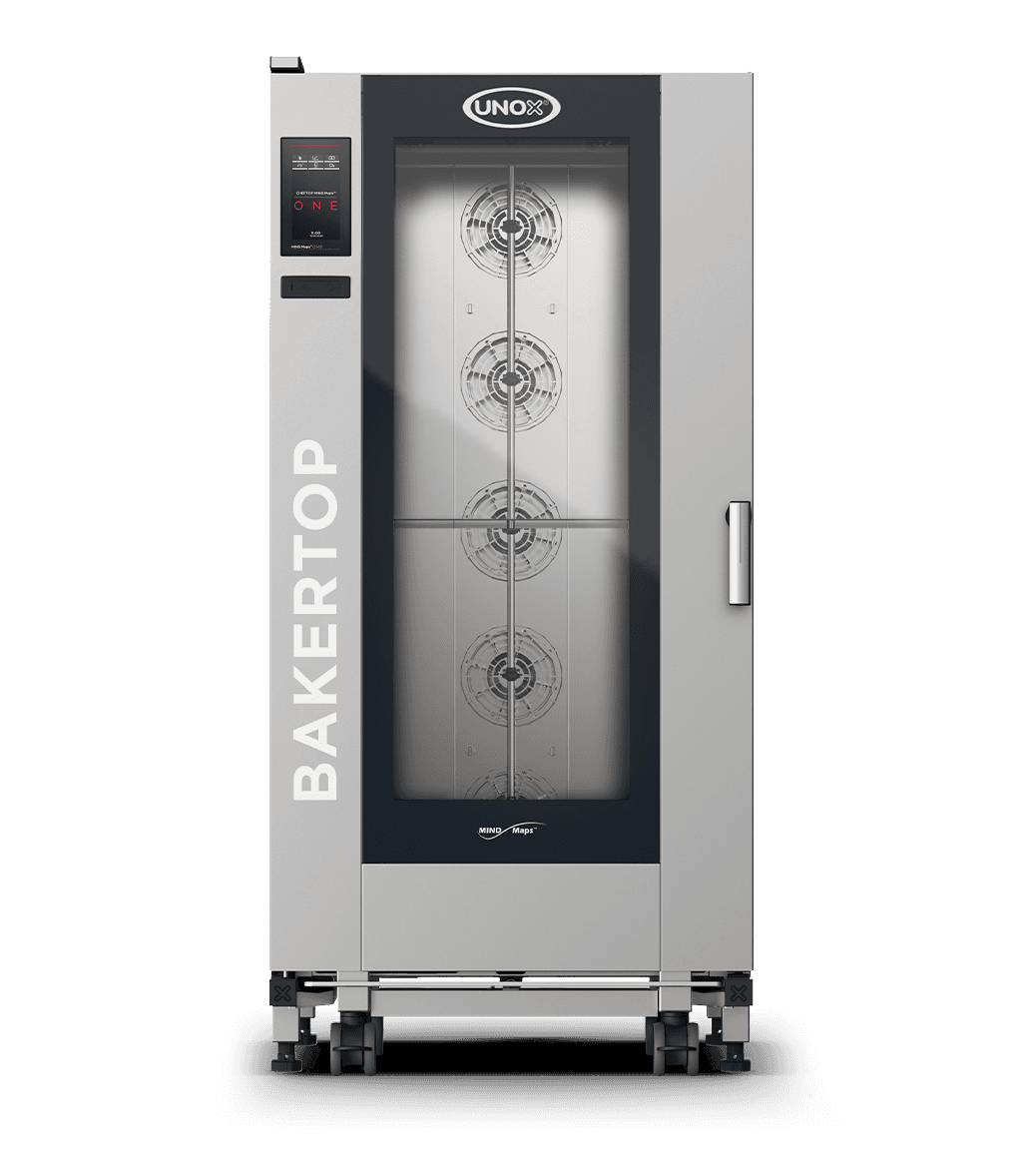 UNOX XEBL-16EU-E1RS BAKERTOP MIND.Maps ONE BIG Combi Steamer 16 Tray 600x400 Electric Hinged Left