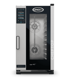UNOX XECC-1013-EPLM CHEFTOP MIND.Maps™ PLUS COMPACT Countertop Combi Oven 10 GN 1/1 trays Electric Right Hinge