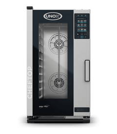 UNOX XECC-1013-EPRM CHEFTOP MIND.Maps™ PLUS COMPACT Countertop Combi Oven 10 GN 1/1 trays Electric Left Hinge