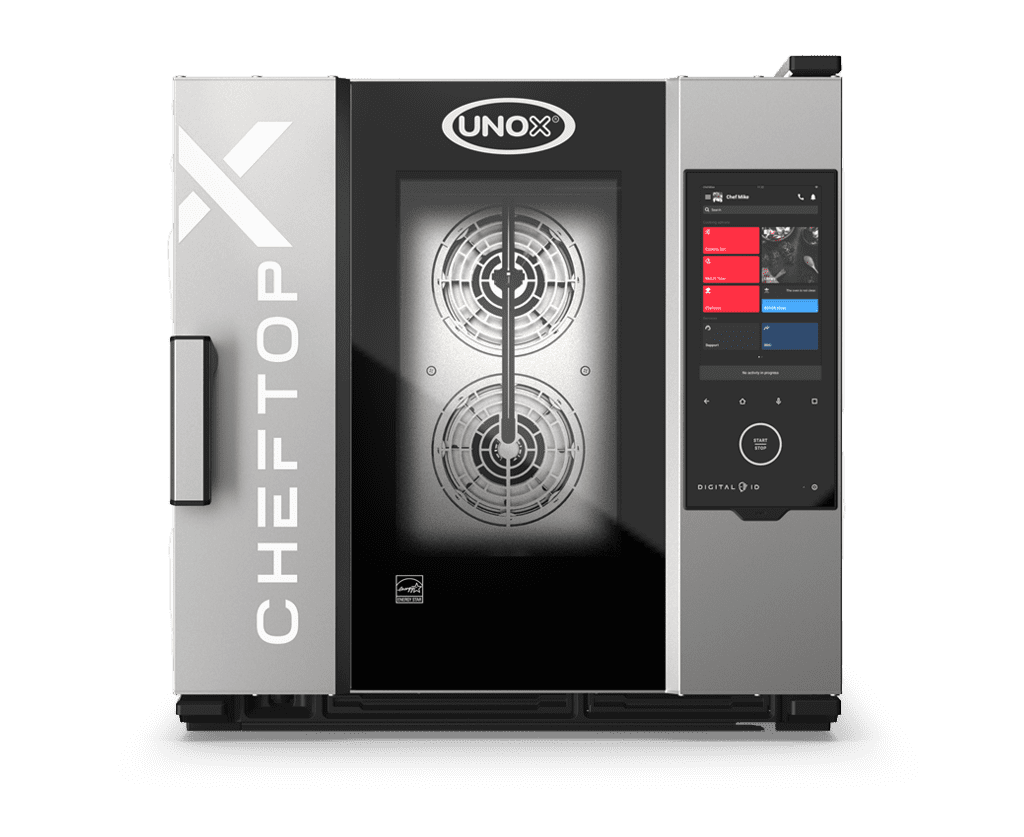 UNOX XEDA-0611-EXLS-ET CHEFTOP-X™ Countertop Combi Oven 6 GN 1/1 trays Electric Right Hinge