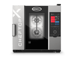 UNOX XEDA-0611-EXLS-ET CHEFTOP-X™ Countertop Combi Oven 6 GN 1/1 trays Electric Right Hinge