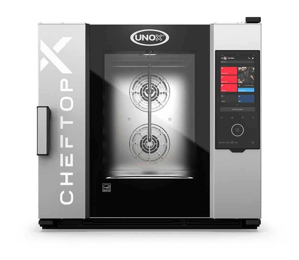 UNOX XEDA-0621-EXLS-ET CHEFTOP-X™ Countertop Combi Oven 6 GN 2/1 trays Electric Right Hinge