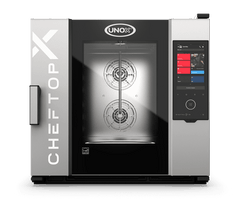 UNOX XEDA-0621-EXLS-ET CHEFTOP-X™ Countertop Combi Oven 6 GN 2/1 trays Electric Right Hinge