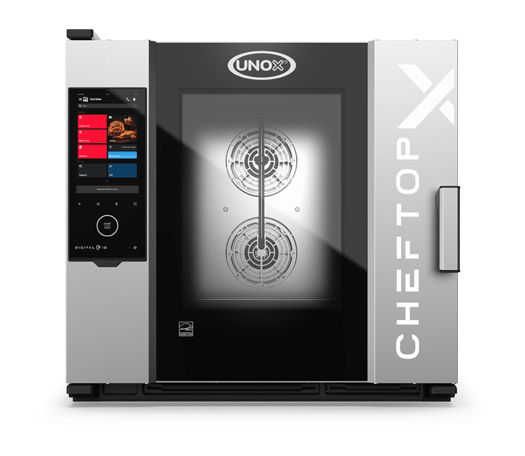 UNOX XEDA-0621-EXRS-ET CHEFTOP-X Combi Oven 6 Tray GN 2/1 Right Door