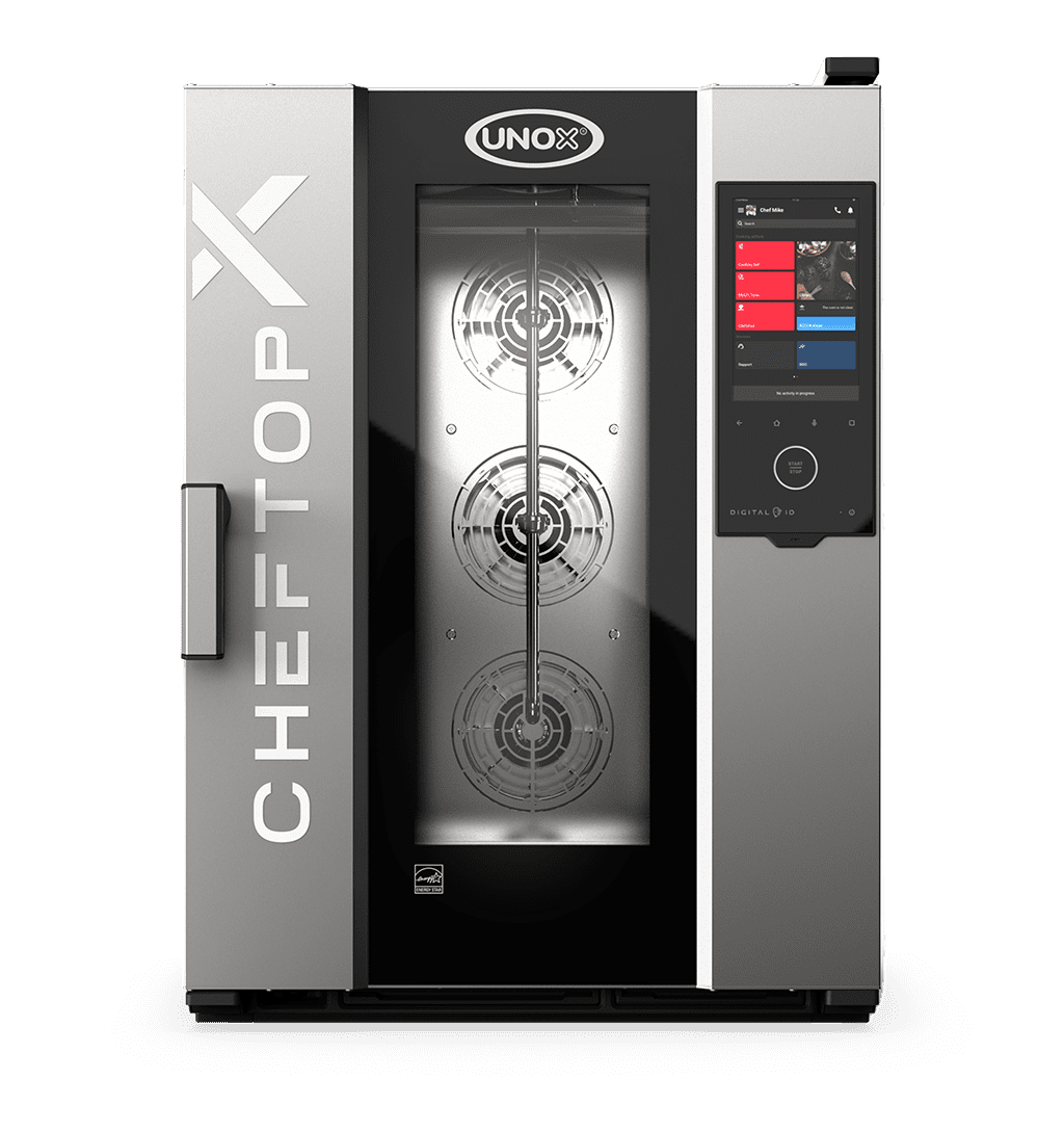 UNOX XEDA-1011-EXLS-ET CHEFTOP-X™ Countertop Combi Oven 10 GN 1/1 trays Electric Right Hinge