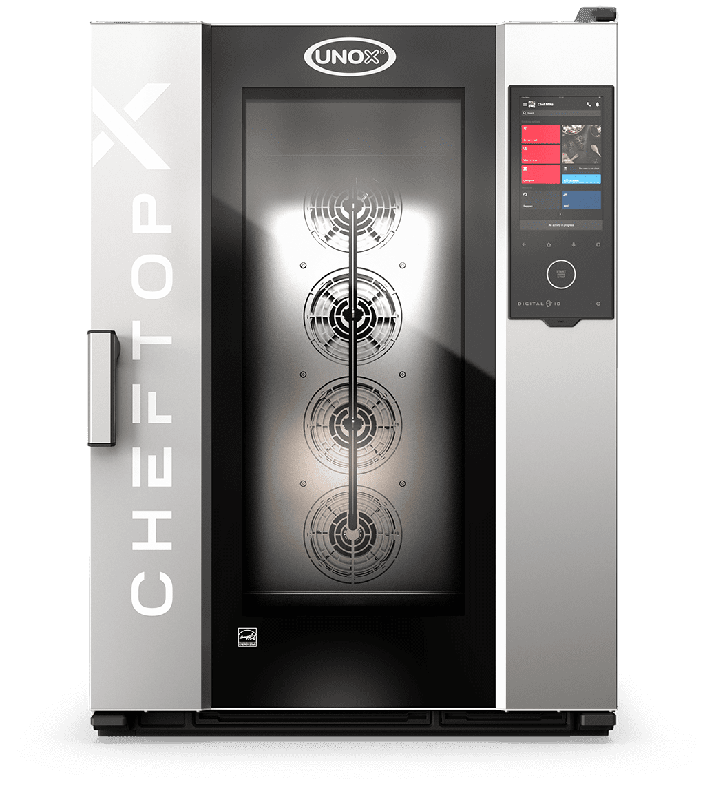 UNOX XEDA-1021-EXLS-ET CHEFTOP-X™ Countertop Combi Oven 10 GN 2/1 trays Electric Right Hinge