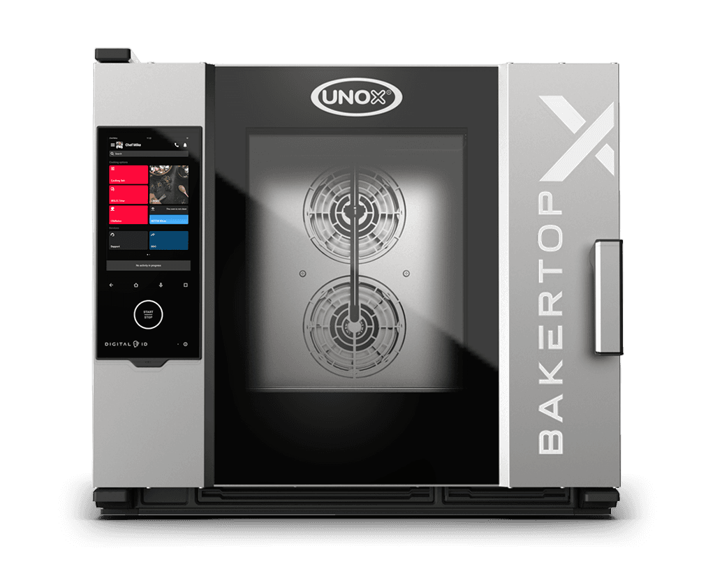UNOX XELA-05EU-EXRS-ET BAKERTOP-X Combi Oven 5 Tray 600x400 Right Door