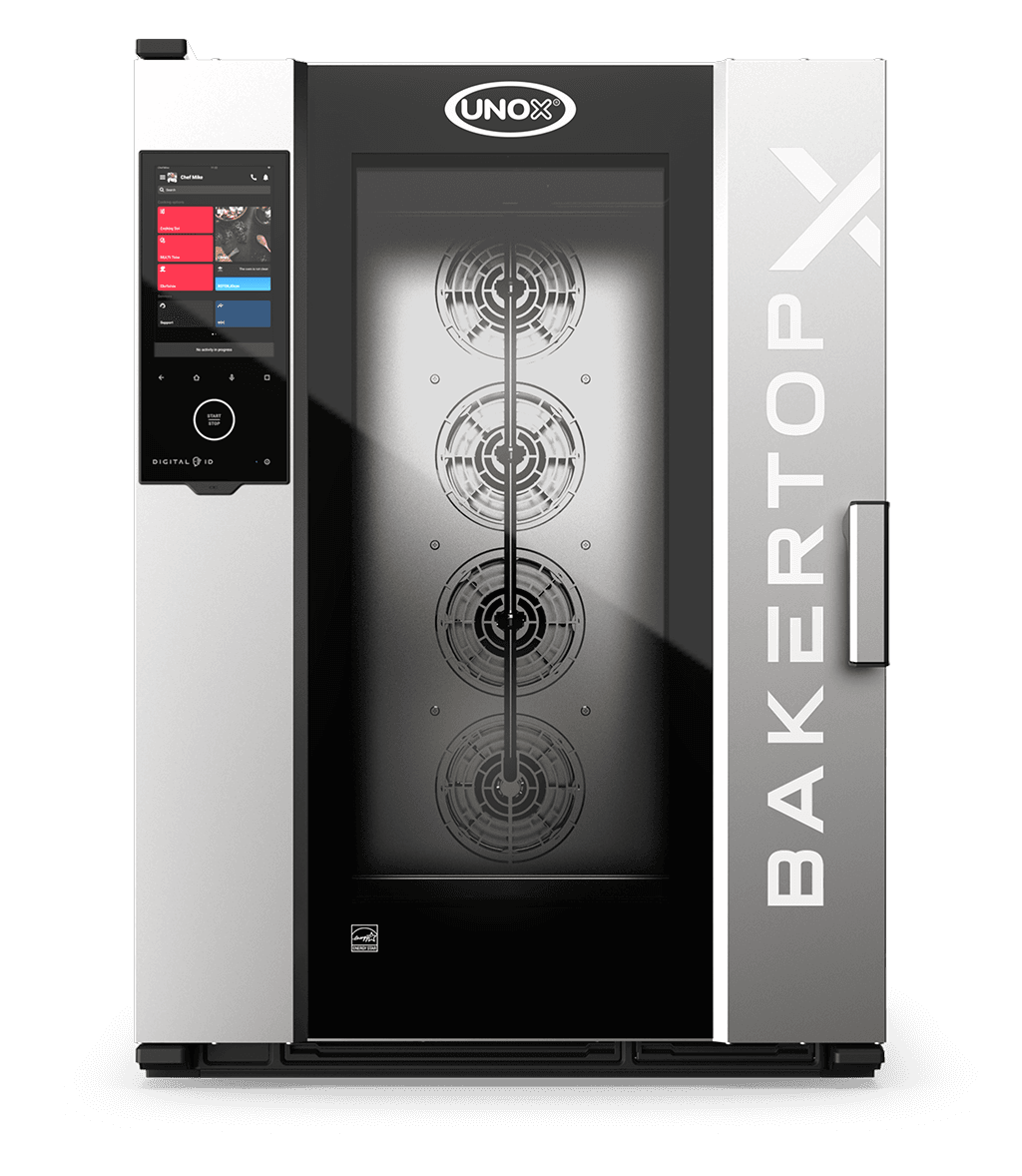 UNOX XELA-10EU-EXRS-ET BAKERTOP-X Combi Oven 10 Tray 600x400 Right Door