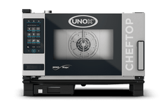 UNOX XEVC-0311-EPRM CHEFTOP MIND.Maps™ PLUS Countertop Combi Oven 3 GN 1/1 trays Electric Left Hinge