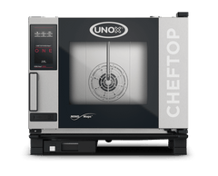 UNOX XEVC-0511-E1LM-LP CHEFTOP MIND.Maps™ ONE Countertop Combi Oven 5 GN 1/1 trays Electric Right Hinge