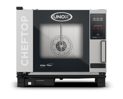UNOX XEVC-0511-E1RM-LP CHEFTOP MIND.Maps™ ONE Countertop Combi Oven 5 GN 1/1 trays Electric Left Hinge