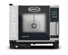 UNOX XEVC-0511-EPRM-MS CHEFTOP MIND.Maps™ PLUS Countertop Combi Oven 5 GN 1/1 trays Electric Left Hinge