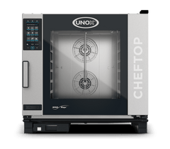 UNOX XEVC-0621-GPLM CHEFTOP MIND.Maps™ PLUS Countertop Combi Oven 6 GN 2/1 trays Gas Right Hinge