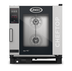 UNOX XEVC-0711-E1LM CHEFTOP MIND.Maps™ ONE Countertop Combi Oven 7 GN 1/1 trays Electric Right Hinge