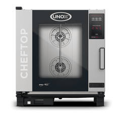 UNOX XEVC-0711-E1RM CHEFTOP MIND.Maps™ ONE Countertop Combi Oven 7 GN 1/1 trays Electric Left Hinge