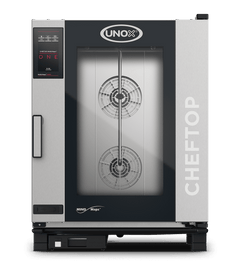 UNOX XEVC-1011-E1LM CHEFTOP MIND.Maps™ ONE Countertop Combi Oven 10 GN 1/1 trays Electric Right Hinge