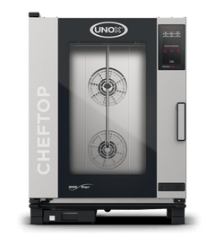 UNOX XEVC-1011-E1RM CHEFTOP MIND.Maps™ ONE Countertop Combi Oven 10 GN 1/1 trays Electric Left Hinge