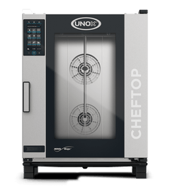 UNOX XEVC-1011-EPLM-MS CHEFTOP MIND.Maps™ PLUS Countertop Combi Oven 10 GN 1/1 trays Electric Right Hinge