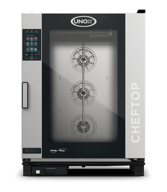 UNOX XEVC-1021-EPLM CHEFTOP MIND.Maps™ PLUS Countertop Combi Oven 10 GN 2/1 trays Electric Right Hinge