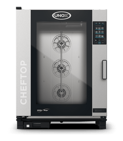 UNOX XEVC-1021-EPRM CHEFTOP MIND.Maps™ PLUS Countertop Combi Oven 10 GN 2/1 trays Electric Left Hinge