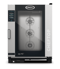 UNOX XEVC-1021-GPLM CHEFTOP MIND.Maps™ PLUS Countertop Combi Oven 10 GN 2/1 trays Gas Right Hinge